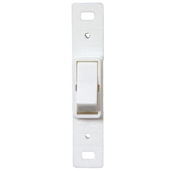 Interruptor Paralelo Sem Placa 1 Tecla Branco Lumibras Menor preço em Interruptor Paralelo Sem Placa 1 Tecla Branco Lumibras