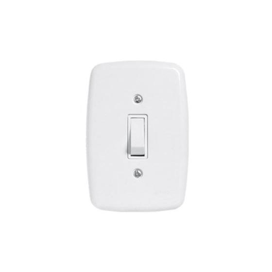 Imagem de Interruptor Pluzie 1 Tecla Simples - Controle Conveniente da Iluminação