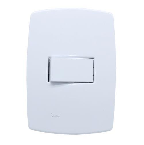Imagem de Interruptor Simples 10a Com Espelho Perola Radial 1803002