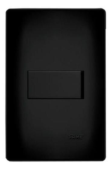Imagem de interruptor simples  habitat black fame