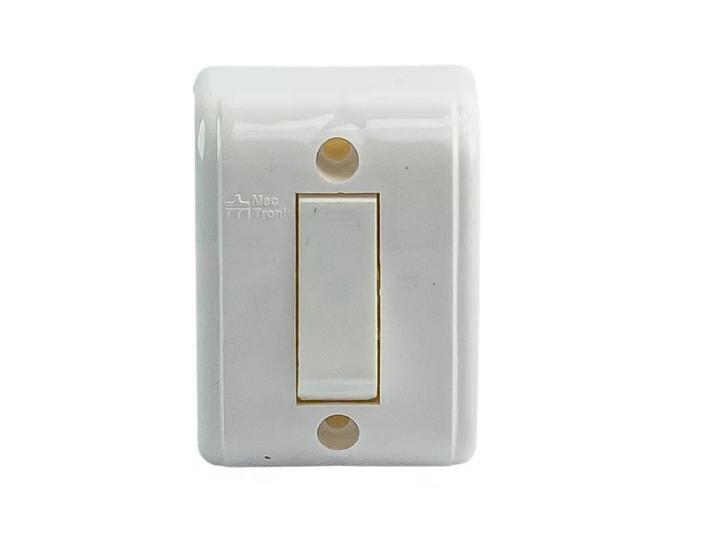 Interruptor Simples Sobrepor MECTRONIC Imagem de Interruptor Simples Sobrepor MECTRONIC