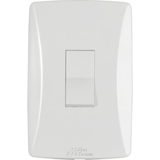 Imagem de Interruptor Simples Vertical Mectronic-Kit com 20 Unidades 