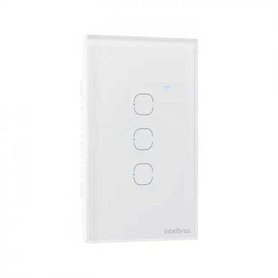 Imagem de Interruptor smart wi-fi touch 3 teclas ews 1003 branco