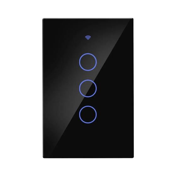 Imagem de Interruptor Smartlight com Painel de Vidro Touch - À Prova de Fogo - Zigbee - Necessita Fio Neutro