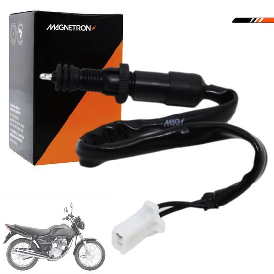 Imagem de Interruptor Stop de Freio Traseiro Cg Titan-Fan 125 1999 a 2011/ Cg Titan-Fan-Sport 150 2004 a 2011 Magnetron