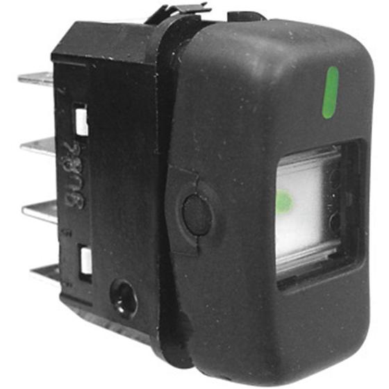 Imagem de Interruptor Tecla Dupla 12v Com Retorno Marcopolo Torino
