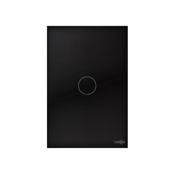 Imagem de Interruptor Touch Pulsador de Campainha 1 Botão Preto 4x2