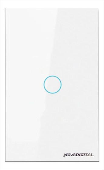 Imagem de Interruptor Touch Zigbee Inteligente Smart 1 Botão