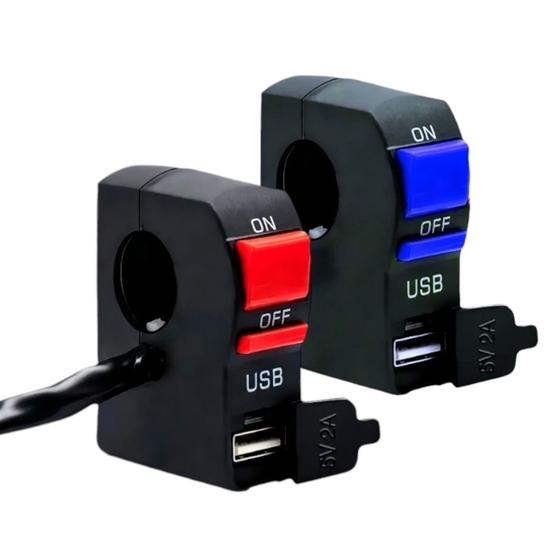 Imagem de Interruptor Usb KGA C/ Led Universal