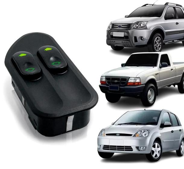 Imagem de Interruptor Vidro Elét Duplo Fiesta Ecosport Ranger Le