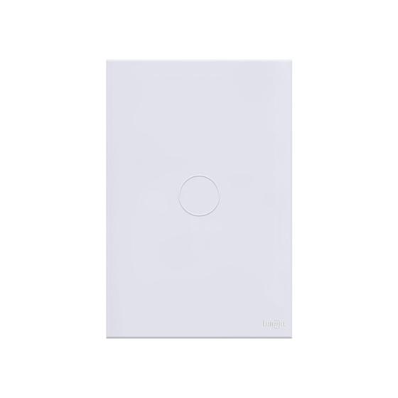 Imagem de Interruptor WiFi Touch Inteligente 1 Botão Alexa Branco Tuya