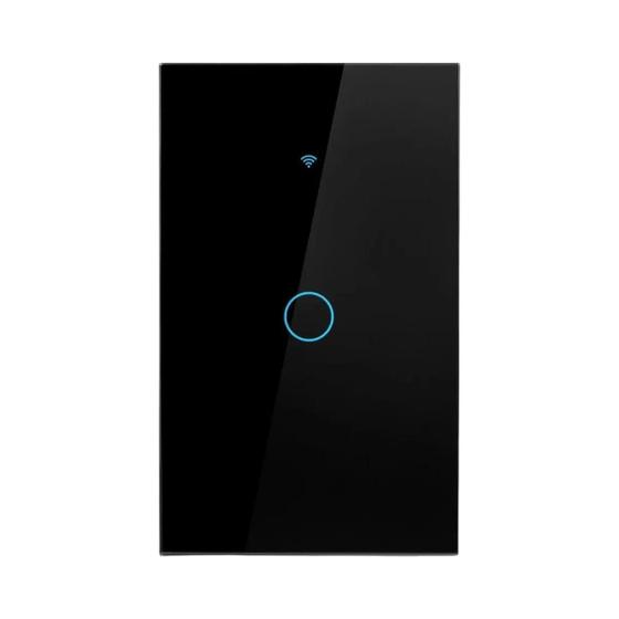 Imagem de Interruptores De Luz Inteligentes WiFi US EU Sem Fio Neutro 1/2/3 Gang Compatível Com Alexa Google