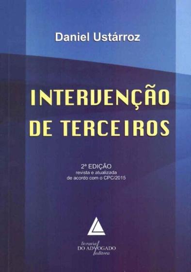 Imagem de Intervenção de terceiros - LIVRARIA DO ADVOGADO