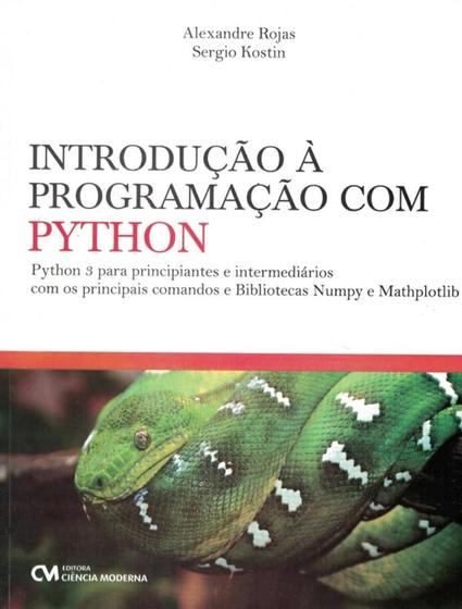 Imagem de Introducao a programacao com python - CIENCIA MODERNA