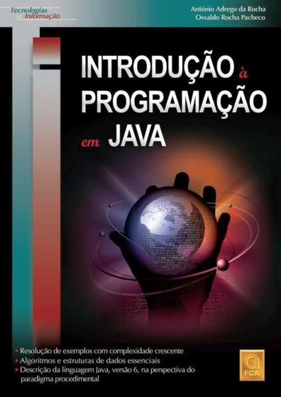 Imagem de Introduçao a programaçao em java - FCA EDITORA (PORTUGAL)