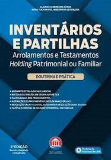 Imagem de Inventários e Partilhas (3ª Edição), Arrolamentos e Testamentos, Holding Patrimonial ou Familiar - Editora Rumo Jurídico