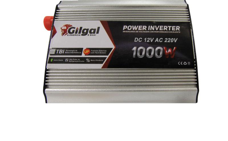 Inversor 1000w 12v P/ 220v Conversor Transformador Veicular Menor preço em Inversor 1000w 12v P/ 220v Conversor Transformador Veicular