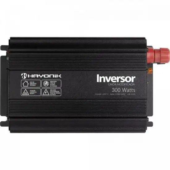 Imagem de Inversor De Onda Modificada 300w 12vdc/127v Pw11-1 Off Grid Hayonik