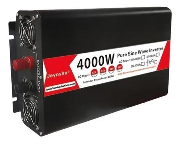 Imagem de Inversor De Onda Pura 2000W 4000W De Pico 24V 220 Volts 60Hz