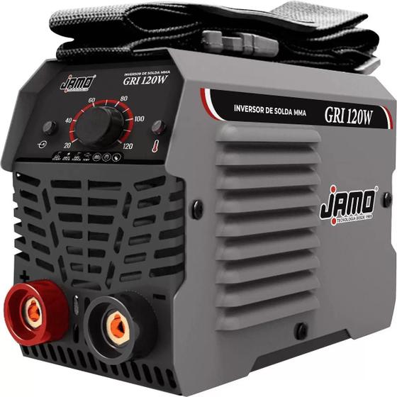 Imagem de INVERSOR DE SOLDA JAMO 120A MMA 220V MODELO GRI 120W (220V/60Hz) SEM DISPLAY