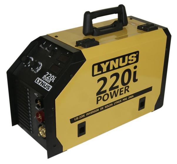 Imagem de Inversor de Solda MIG 200A e Eletrodo LIS-220i POWER LYNUS 220V