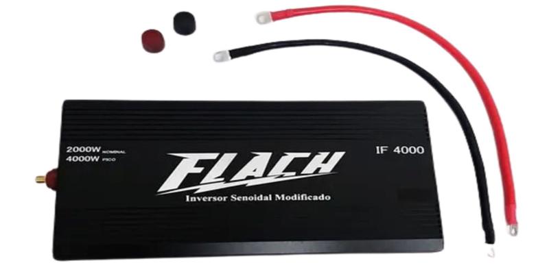 Imagem de Inversor De Tensao - 12v/220v - 4000w Pico-2000w Nominal