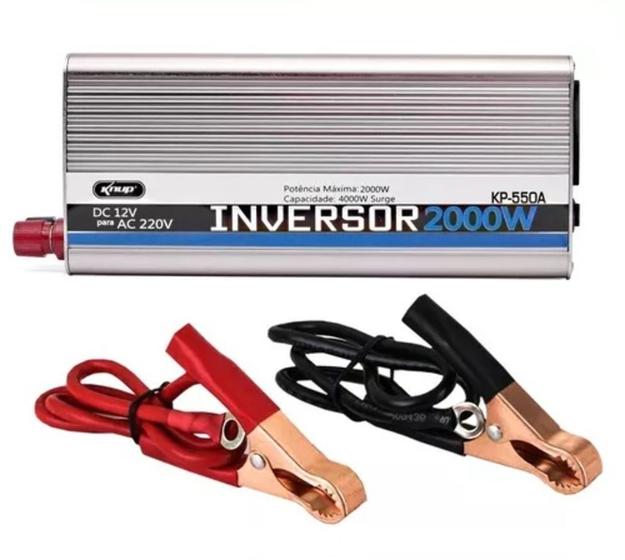 Imagem de Inversor de Tensão 2000W de 12V para 220V KnupKP-550A