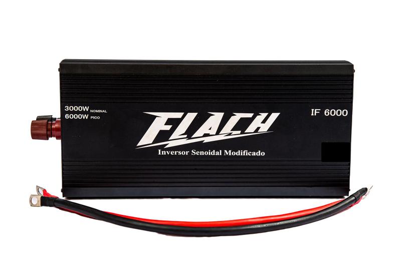 Imagem de Inversor De Tensão - 24V / 127V - 6000W Pico - Flach