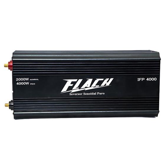 Imagem de Inversor de Tensão Senoidal 24V/220V Pico de 4000W e Nominal 2000W Flach IFP4000-2