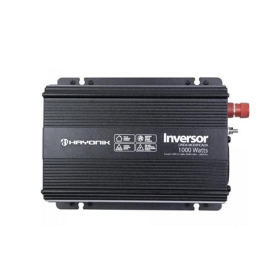 Imagem de Inversor onda modificada 1000w - 12v/220v - hayonik