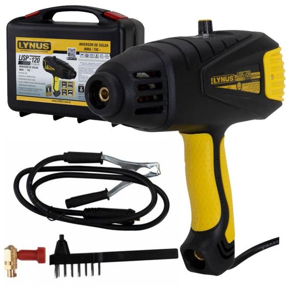 Inversora de solda 120A tipo pistola para eletrodo e TIG - LISP-120 Power - Lynus é boa?