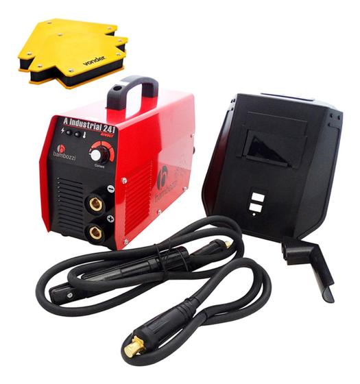 Imagem de Inversora De Solda Wmi 241ed Bivolt E 2 Esquadros Magnéticos