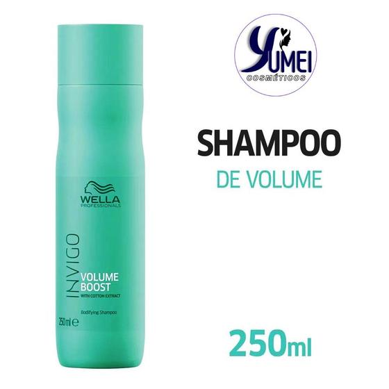 Imagem de Invigo volume boost shampoo cab finos 250ml wella profession