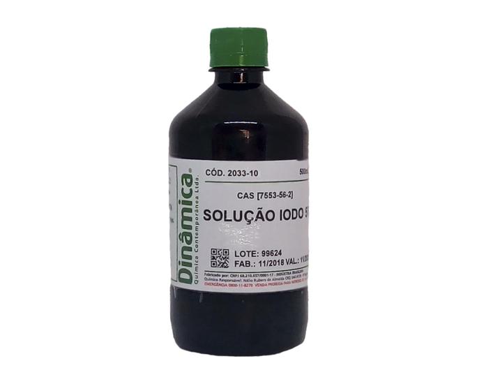 Imagem de Iodo 5% - Lugol - frasco 1 litro