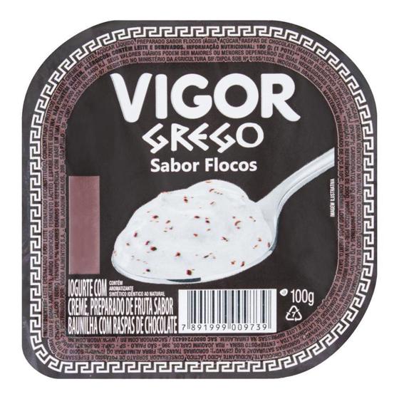 Imagem de Iogurte vigor grego flocos 100g
