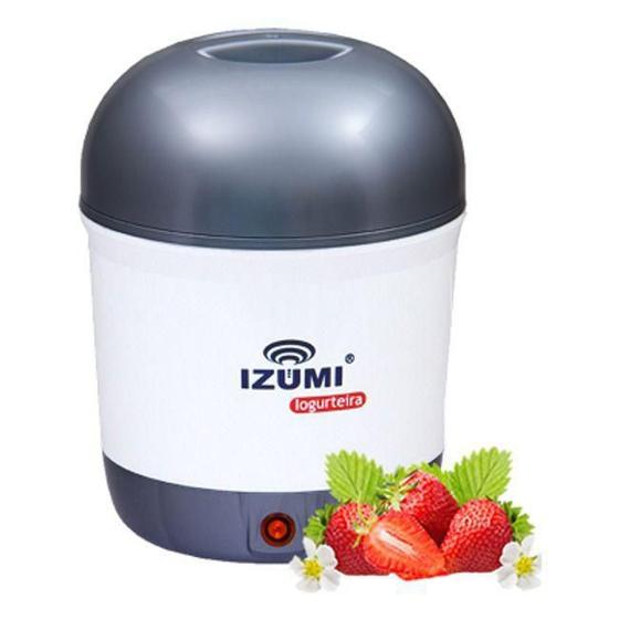 Imagem de Iogurteira Elétrica Cinza + Dessorador Iogurte Grego Izumi