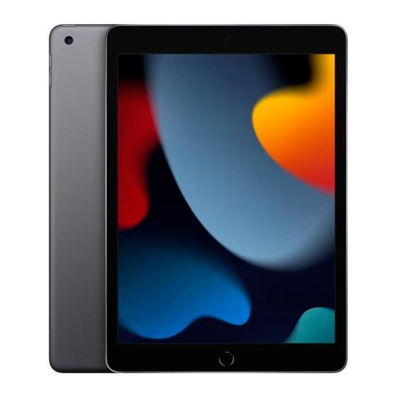 Imagem de iPad 9º Geração Apple, 64GB, WiFi, 4G, Bluetooth, USB-C, 8MP, Cinza Espacial - MK473BZ/A
