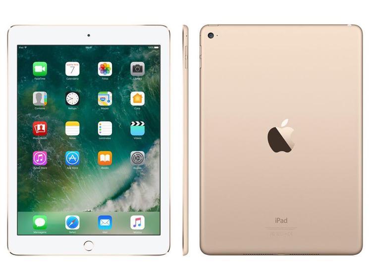 Imagem de iPad Air 2 Apple 16GB Dourado Tela 9,7” Retina