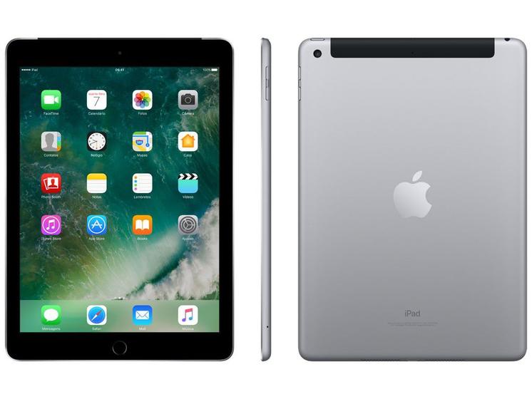 Imagem de iPad Apple 4G 32GB Cinza Espacial Tela 9,7” Retina