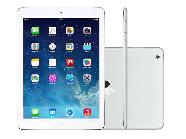 Imagem de iPad Mini 2 Apple 4G 16GB Prata Tela 7,9” Retina