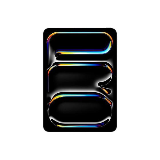 iPad Pro prateado com tela ligada