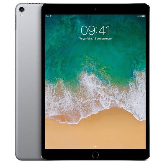 Imagem de iPad Pro Apple, Tela Retina 10,5”, 512GB, Cinza Espacial, Wi-Fi - MPGH2BZ/A