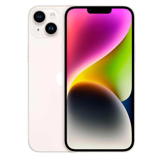 Imagem de iPhone 14 Plus Apple (128GB) Estelar, Tela de 6,7", 5G e Câmera de 12MP