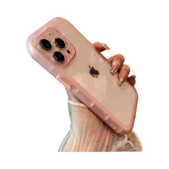 Imagem de iPhone 15 14 13 12 11 pro Max À Prova De Choque Silicone Pára-choques Transparente Capa De Telefone