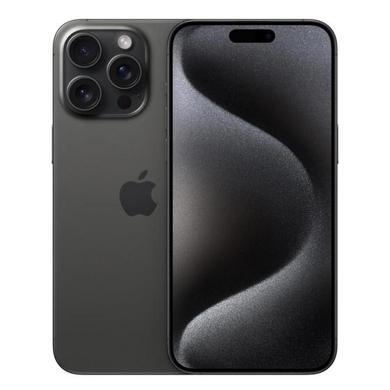 Imagem de iPhone 15 Pro Max Apple (512GB) Titânio Preto, Tela de 6,7", 5G e Câmera de 48MP