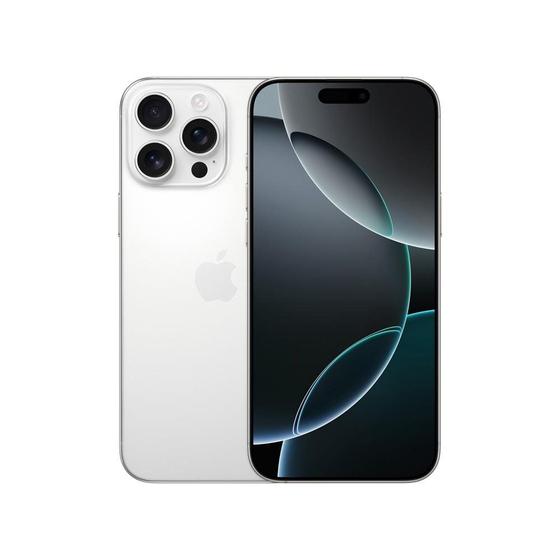 iPhone 16 Pro Max Apple 512GB, Câmera Tripla de 48MP, Tela 6,9", Titânio Branco Menor preço em iPhone 16 Pro Max Apple 512GB, Câmera Tripla de 48MP, Tela 6,9", Titânio Branco