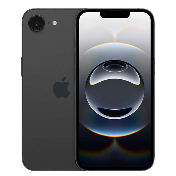 Imagem de iPhone 16e Apple (512GB) Preto, Tela de 6,1", 5G e Câmera de 48 MP