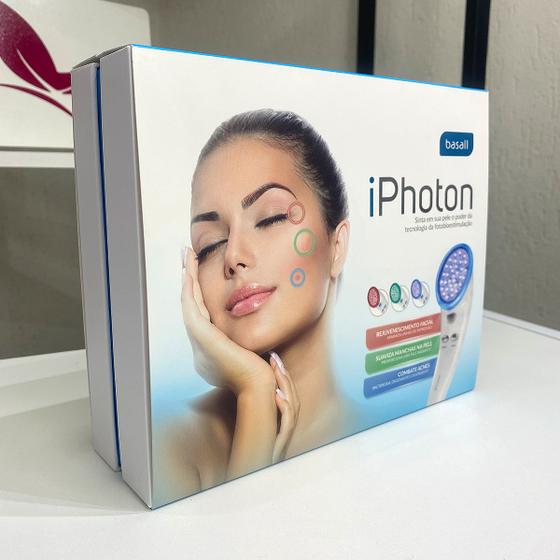 Imagem de IPhoton aparelho de Fototerapia Facial Portátil RGB - Basall