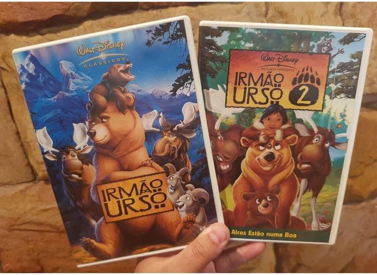 Imagem de irmao urso 1 e 2 dvd original lacrado