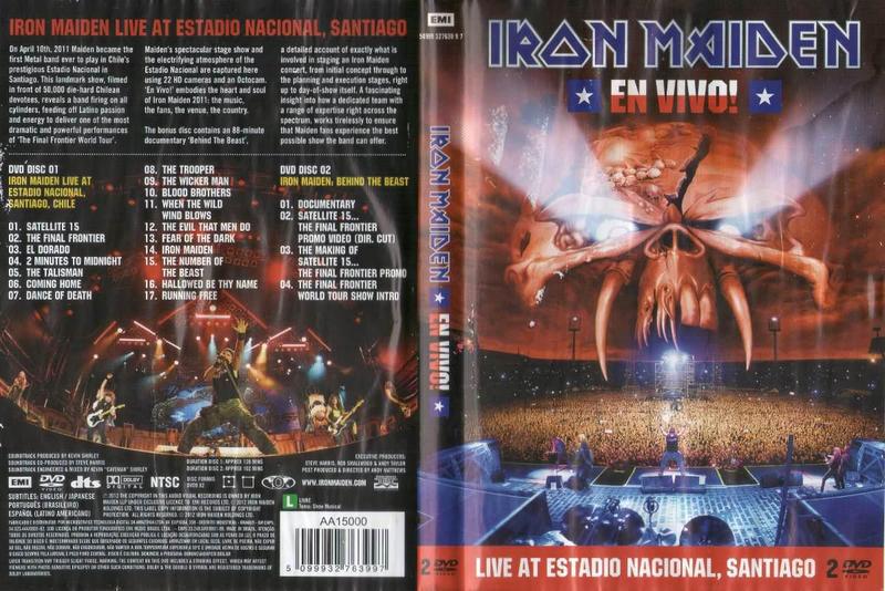 Imagem de Iron Maiden En Vivo   DVD